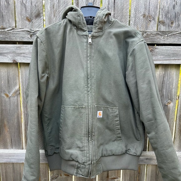 MEN'S INSULATED ACTIVE JAC - LOOSE FIT - WASHED DUCK - 3 WARMEST RATING - Picture 1 of 7